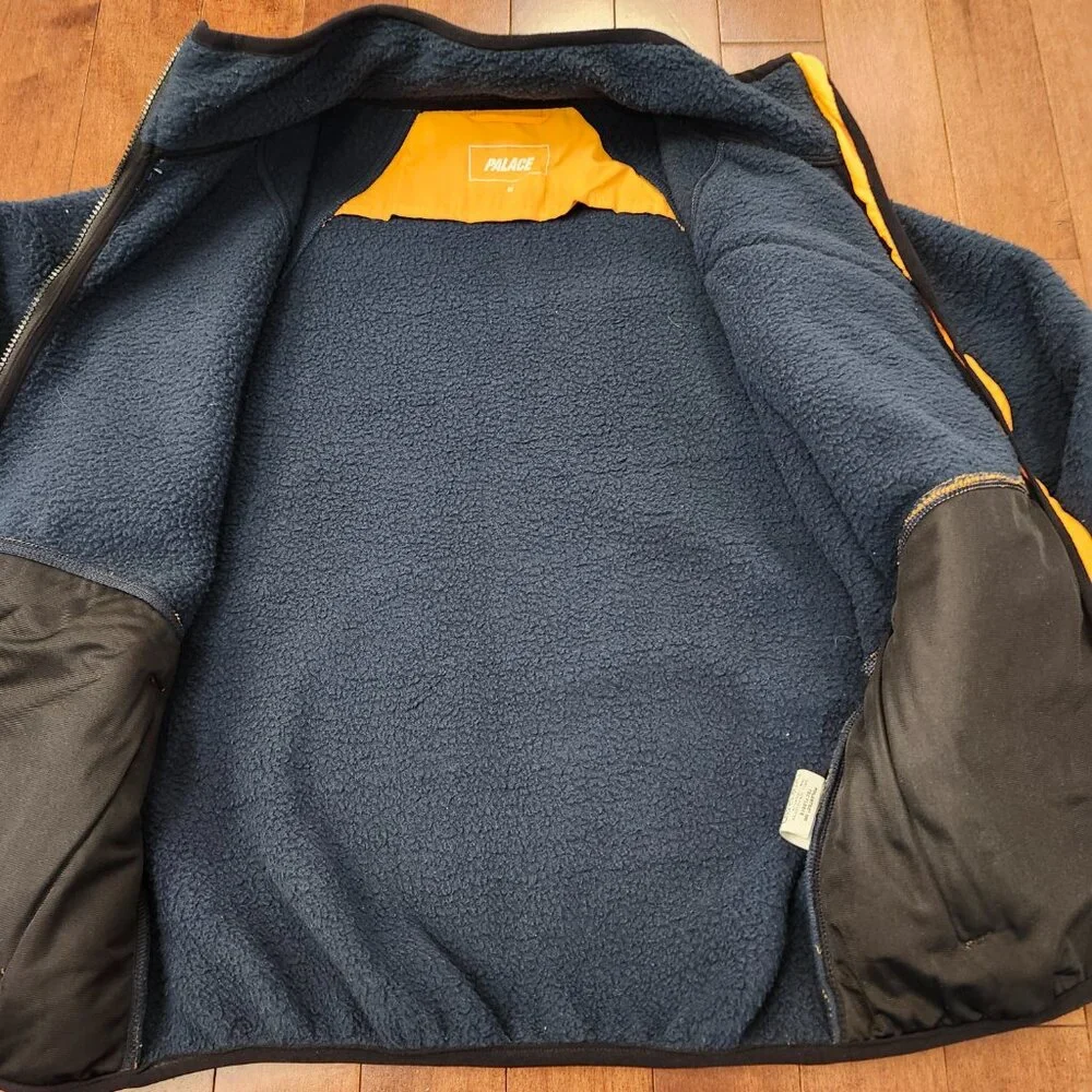 Palace Skateboard Polartec Polar Fleece Tech Jacket men's size medium - Picture 3 of 10